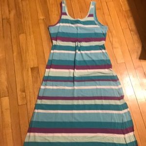 Columbia Maxi dress, multicoloured stripe